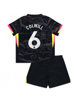 Chelsea Levi Colwill #6 Ausweichtrikot für Kinder 2024-25 Kurzarm (+ Kurze Hosen)